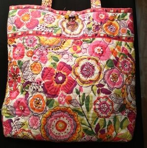 Vera Bradley Clementine Design Tote/Shoulder Bag